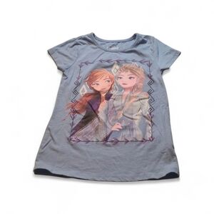 Disney Frozen II Short Sleeve Tee Girls Size 7/8 EUC